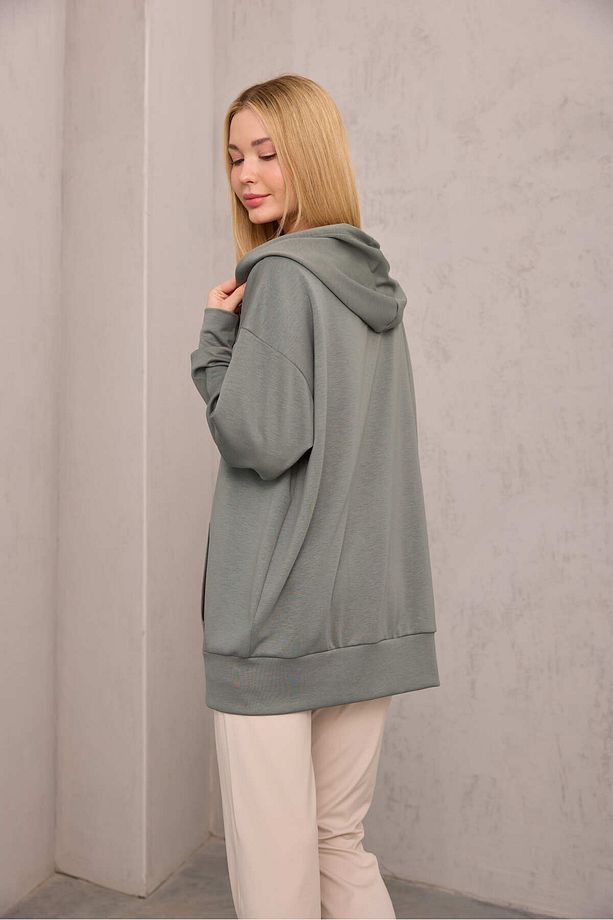 Oversize Hırka - 5