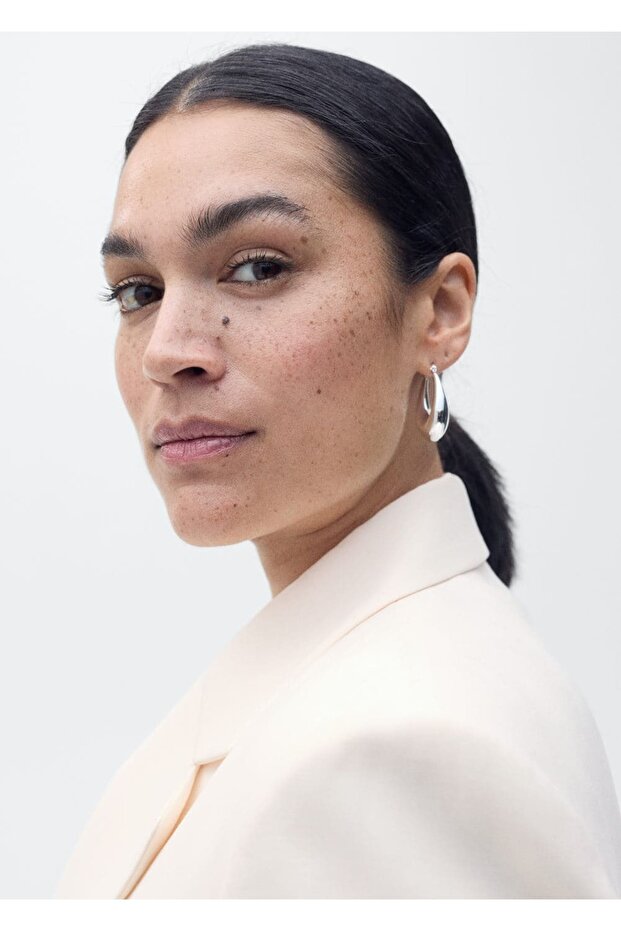 Düz Kesim Blazer Ceket - 5