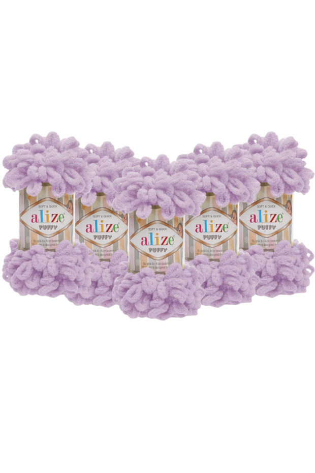 5 قطع منتفخة 27 أرجواني فاتح - 1