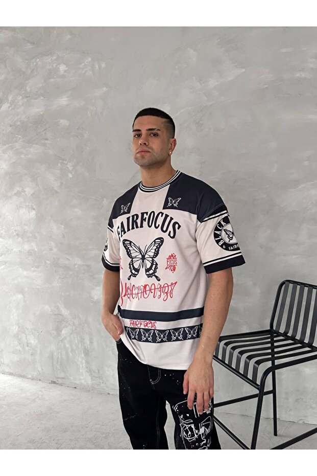 Focus Unisex Oversize Tshirt - 4