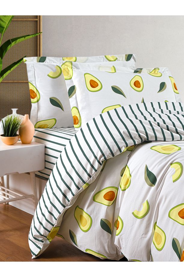Fitted Ranforce Nevresim Takımı Tek Kişilik Avocado - 3