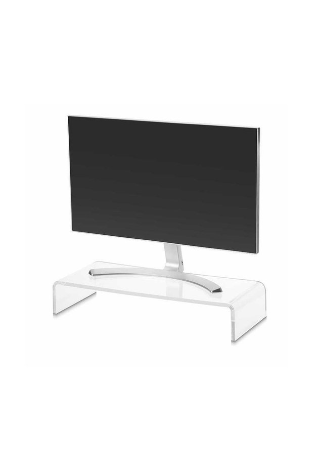 Monitor Stand (Transparent 40cm X 20cm)