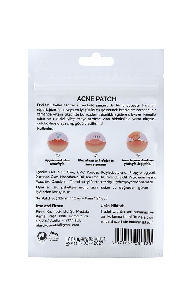 2'li Akne Ve Sivilce Bandı Pimple Patch 72 Patch - 5