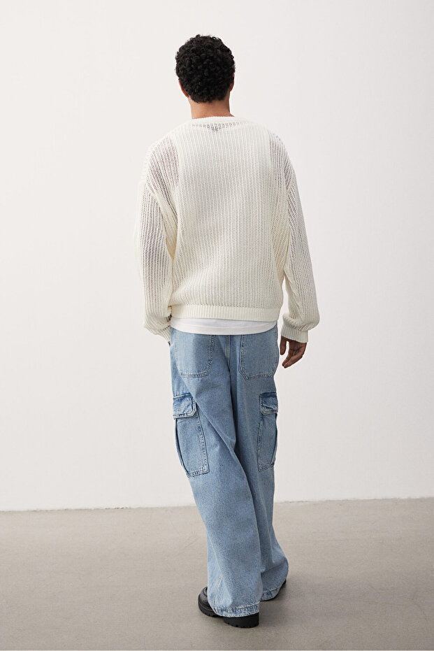Loose Cargo Jeans - 5
