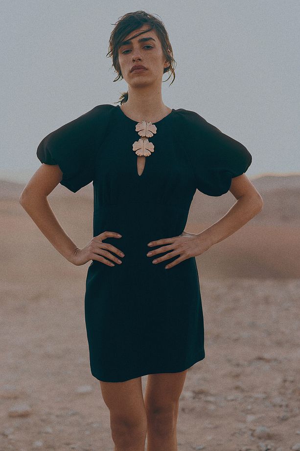 İşlemeli Elbise - 2