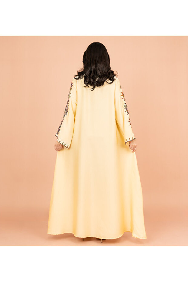 جلابية مطرزة سادة - 4