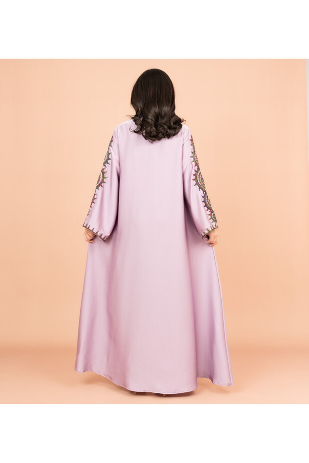 جلابية مطرزة سادة - 4