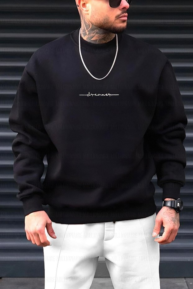 Unisex Sweatshirt Oversize Cotton Casual It's a Piece of Clothing That Can Be Worn at Home or Outdoors Without Embarrassment. Sweatshirt