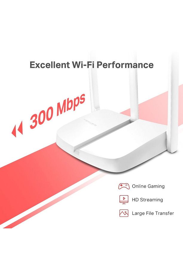 Tp Mercusys Mw306r M.m N Router ,300mbps - 3