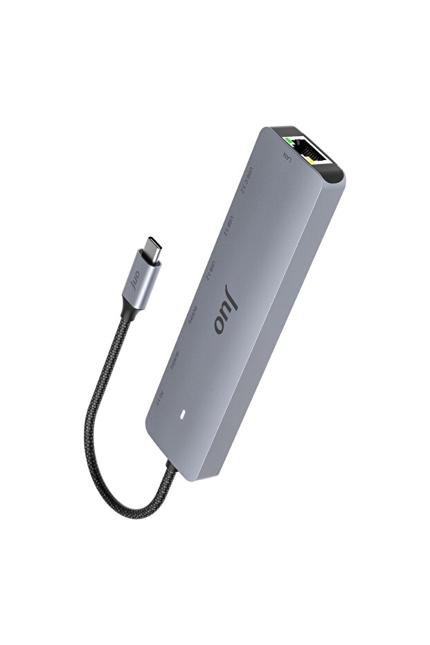 Type-C 2*HDMI Dual MST 4K 60Hz Gigabit Ethernet Dönüştürücü 100W USB 3.2 Çoklayıcı Hub - 3