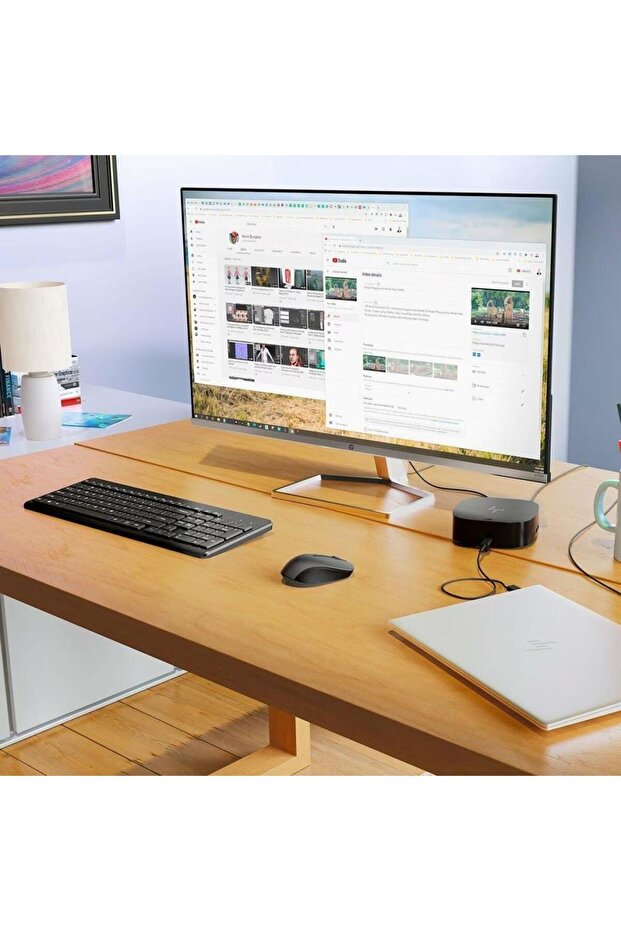 330 Kablosuz Klavye-mouse Set Ingilizce Klavye - 6