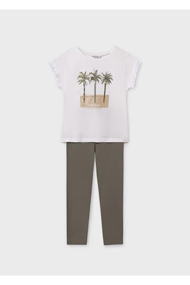 Girl's Leggings Suit 25Ymyr6766