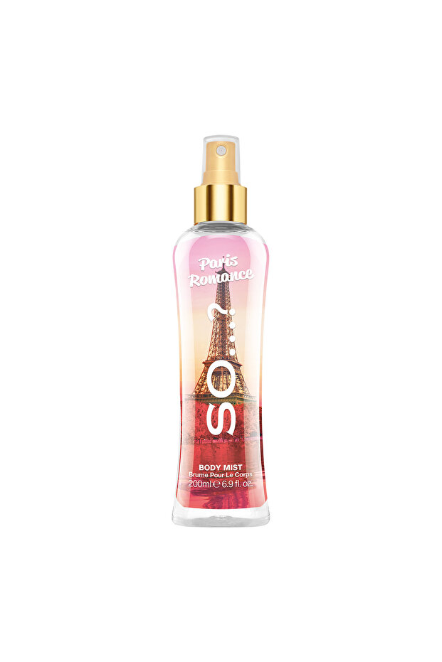 …? Summer Escapes Womens Paris Romance Body Mist Fragrance Spray 200ml