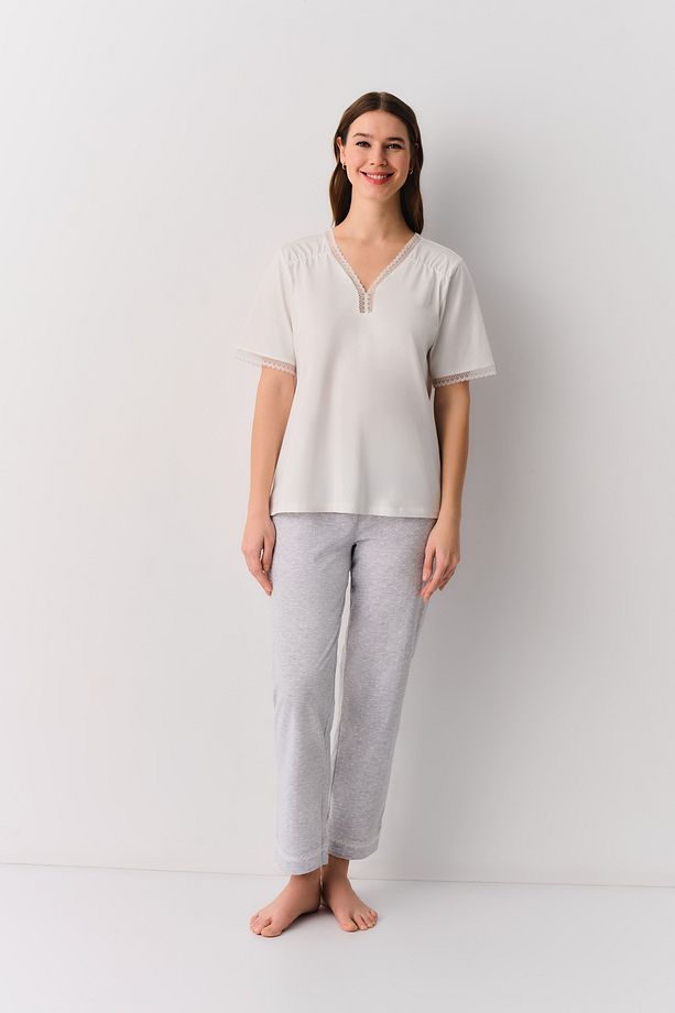 Pointy Pijama Takımı - 1