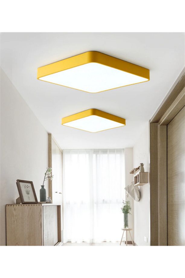 Plafonyer Kare Avize Ø80 Cm - 2