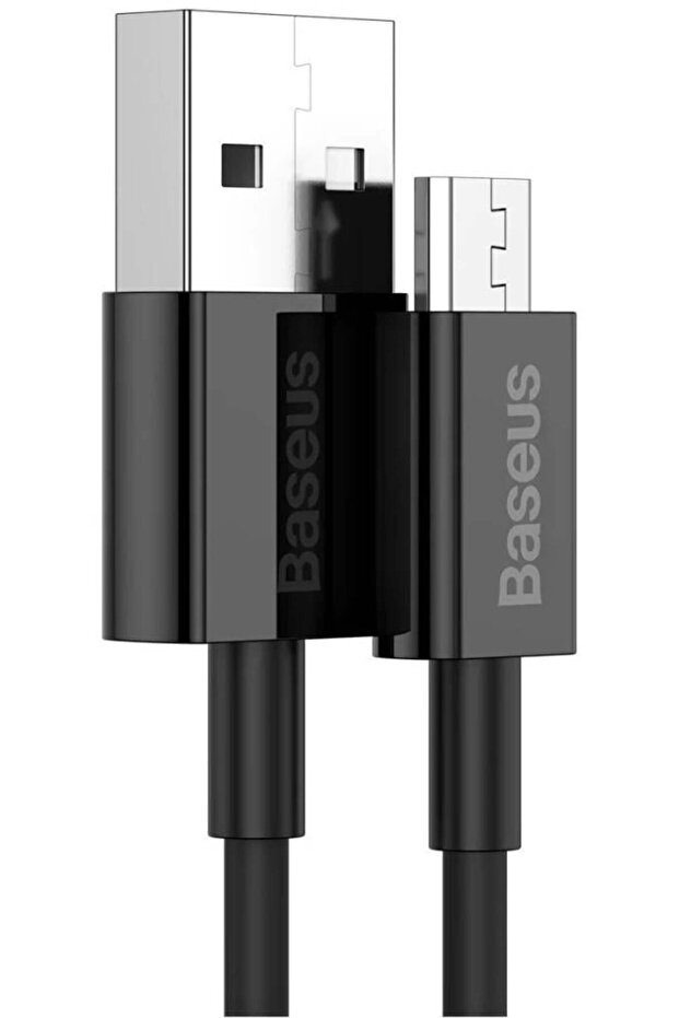 Superior Series Fast Charging Data Cable USB to Micro 2A 2m Black - 4
