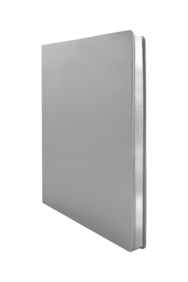 A5 Size Applicable Capped Index Precedence 14.8X21Cm Notebook with Silver Line - 1