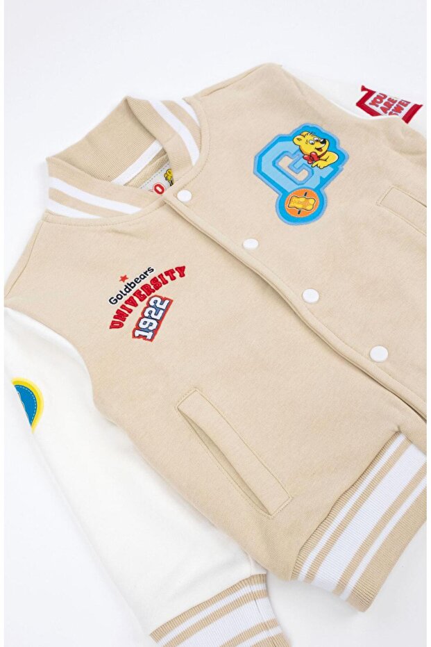 Jachetă pentru copii bej - 2