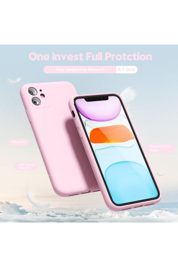 حامي كاميرا آيفون 11، شعار بلاي بوي، سطح داخلي مخملي، غطاء واقٍ ضد الصدمات - 2