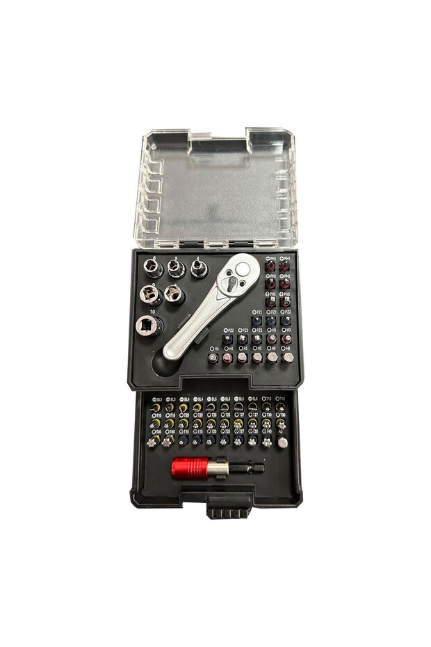 NCSETH058 1/4 S2 Bits Ve Cr-V Lokma Seti 58 Parça - 2