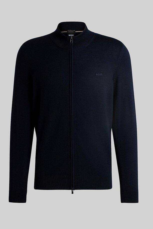 Fermuarlı Regular Fit % 100 Yün Hırka Erkek HIRKA 50476347 404 - 5