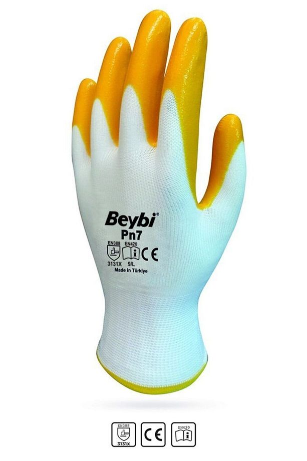 Pn7 Iş Eldiveni Nitril Kaplama Eko ( 12 Çift ) - 2