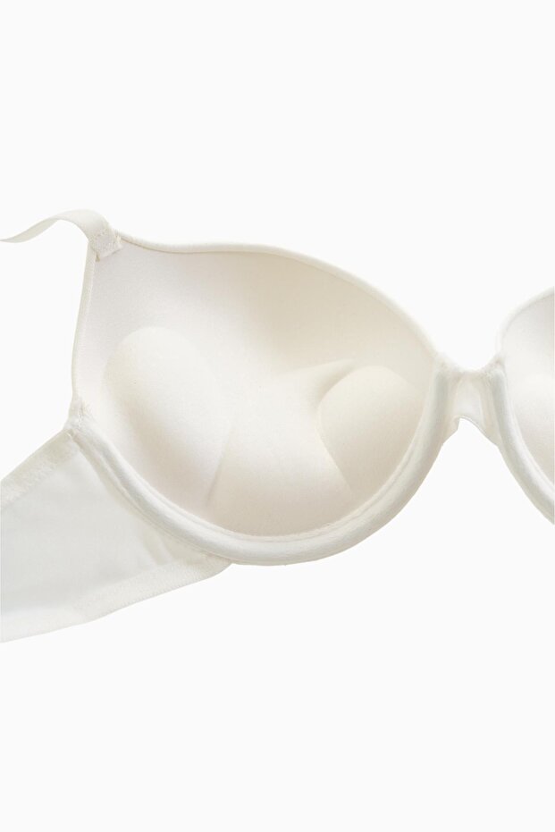 Andes Mikro Sütyen - Double Push Up, Ekstra Dolgulu - Basic - 2527 - Ekru - 5