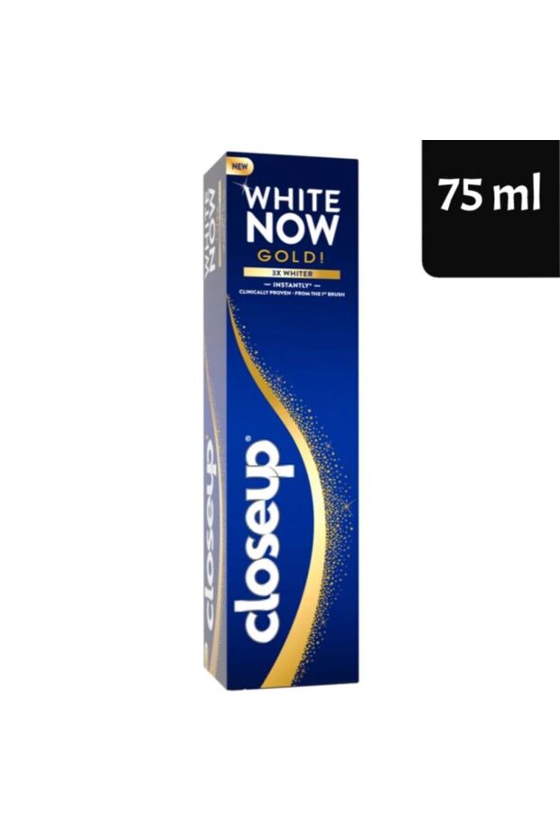Close Up T.p 75ml Gold 3x Whiter (112996) --- كلوز اب معجون اسنان 75مل جولد تبييض 3 مرات اكثر
