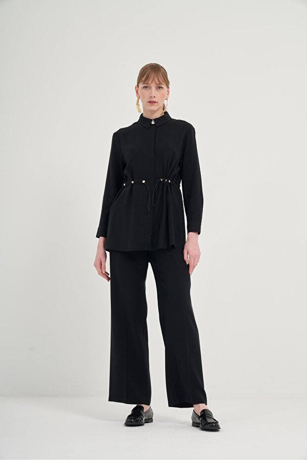 Women's Trouser Suit Black 31031