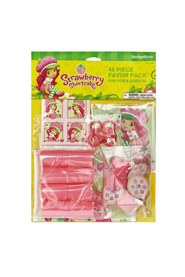 Strawberry Shortcake Party Favor Pack 48pcs