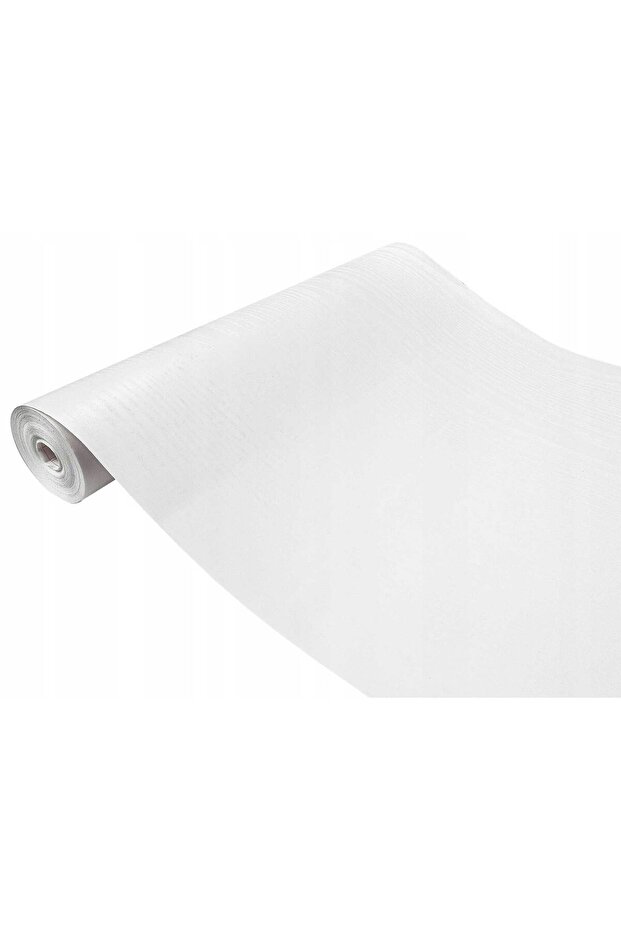 177-8166 Kendinden Yapışkanlı Mat Beyaz Ahşap Desen Folyo ( 67 Cm X 1 Mt ) - 2