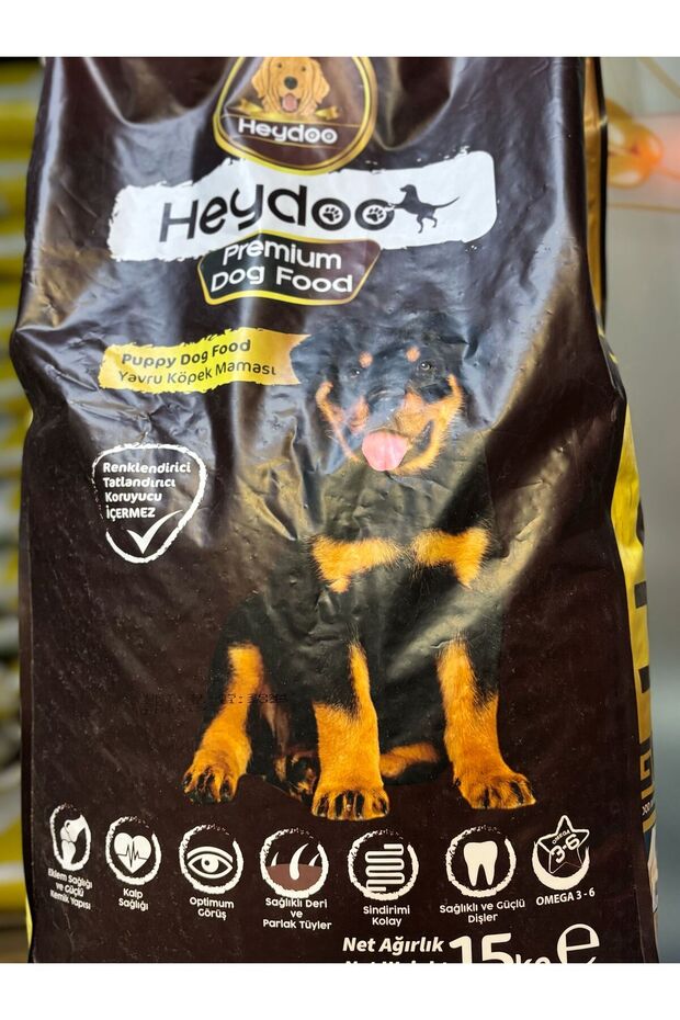 Heydoo Kuzu Etli Yavru Köpek Maması 15 Kg - 6