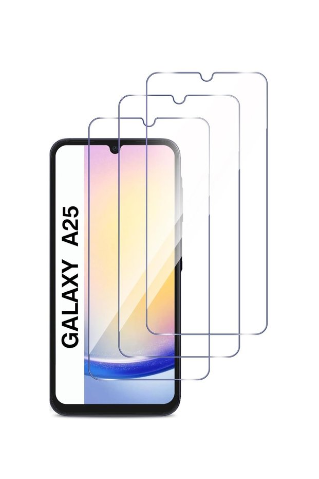 Samsung Galaxy A25 5g Compatible Shock Absorbing Nano Screen Protector Unbreakable Glass