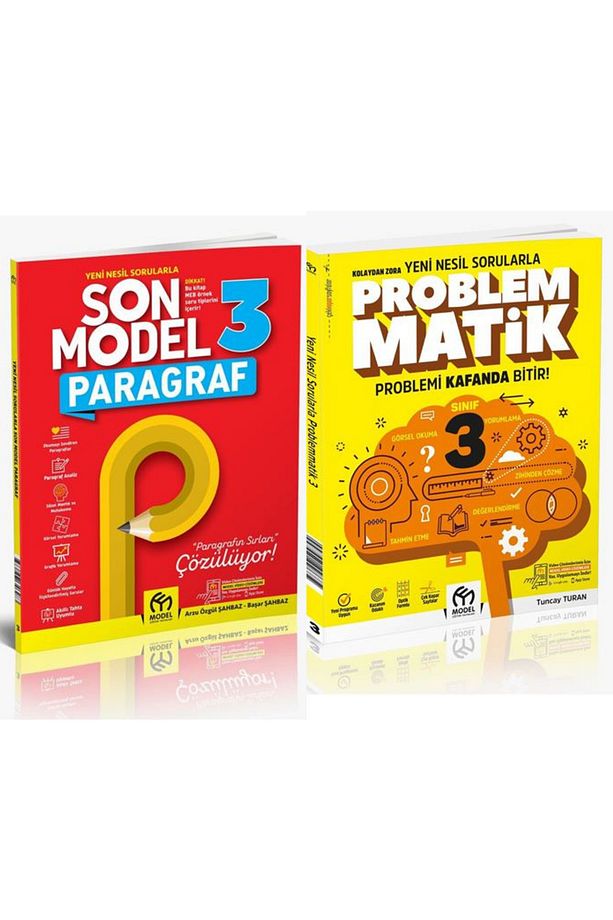 3.Sınıf Son Model Paragraf +3.Sınıf Yeni Nesil Problematik - 1