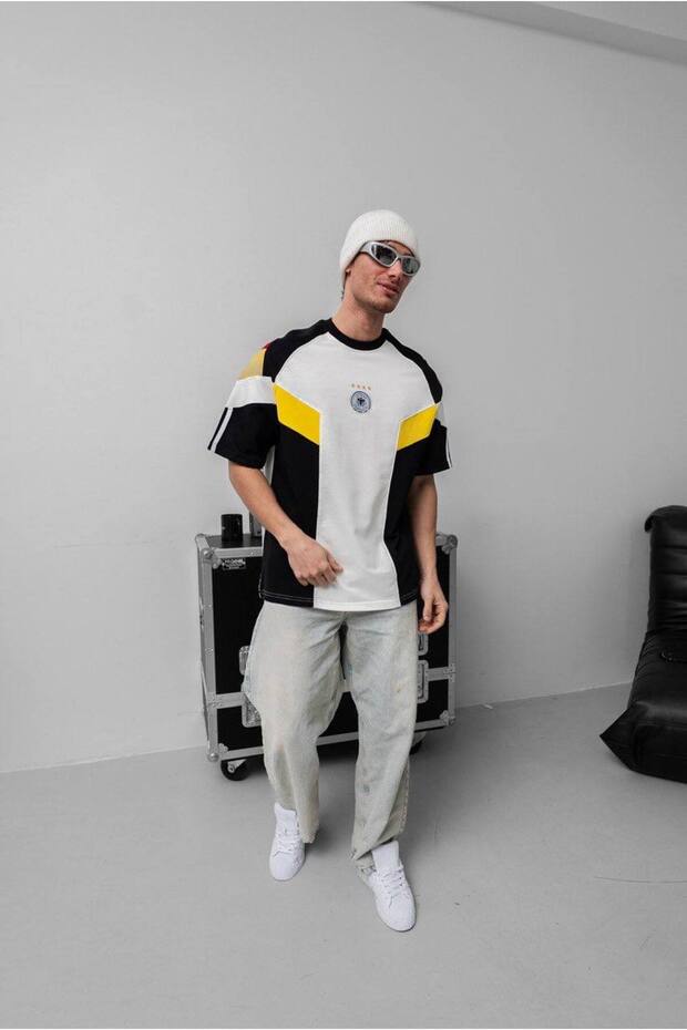 ALM Likralı Oversize Unisex Tshirt - 5