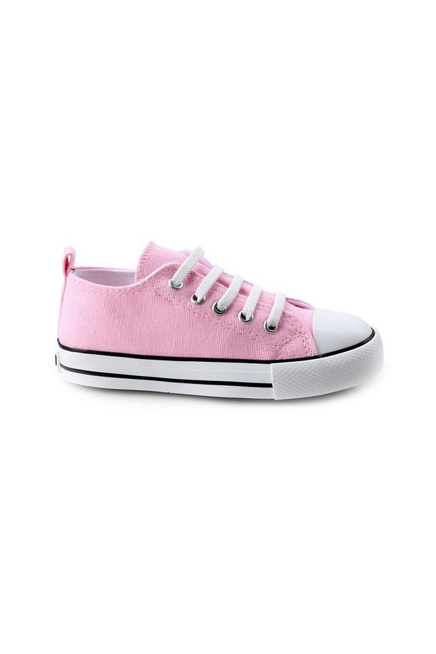Luis Unisex Çocuk Keten Konvers Ayakkabı - 2