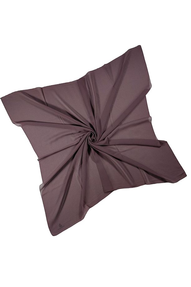 Mısırlı Eşarpları Düz Renk Krep Eşarp 110x110 Cm - 2