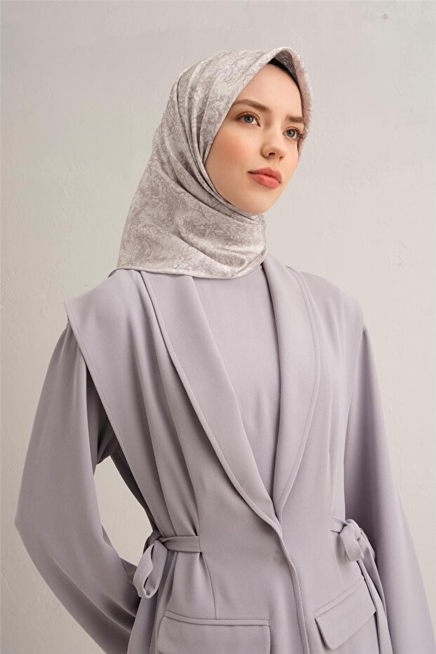 بنقشة مجردة شال ساف حرير سورا 9311D 84