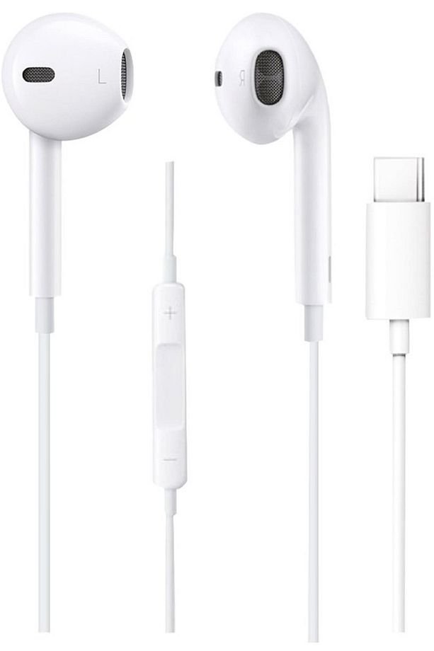 P20 Pro Uyumlu Mikrofonlu Type-C Kulaklık - 1