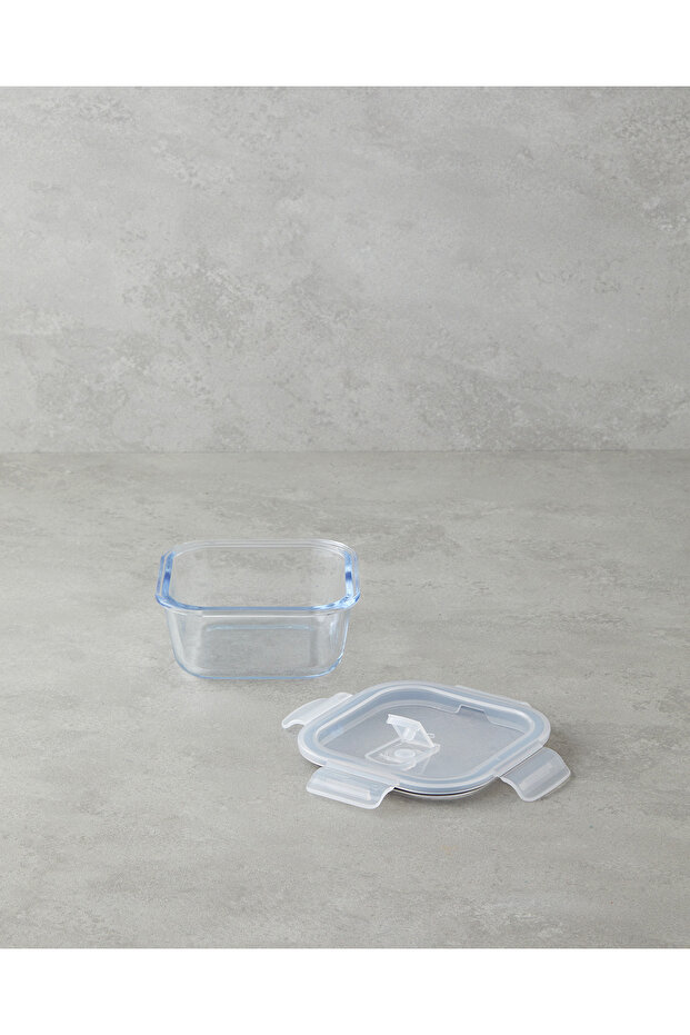 520 ml Transparent Arian Borosilicate Storage Container - 2