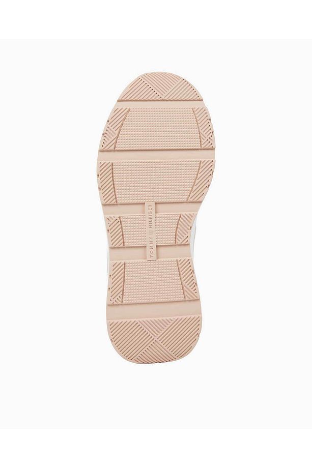 Kadın Kalın Tabanlı Marka Logolu Bağcıklı Pembe Sneaker FW0FW08325-TRY - 5