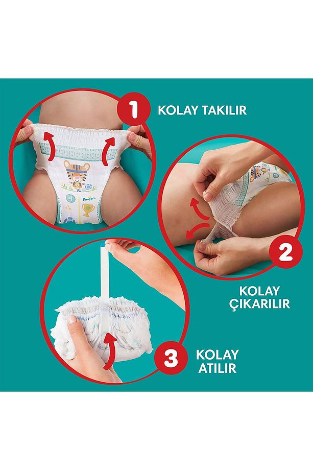 Aktif Külot Bebek Bezi 6 Numara 52 Adet Fırsat Paketi - 6