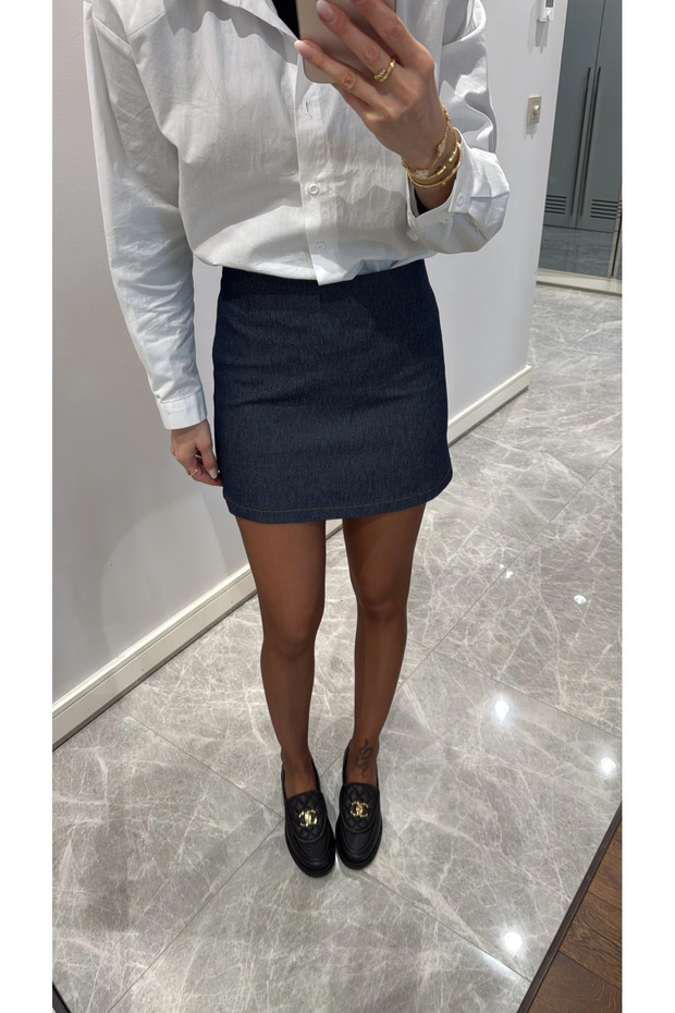 FUSTA MINI DENIM - 3