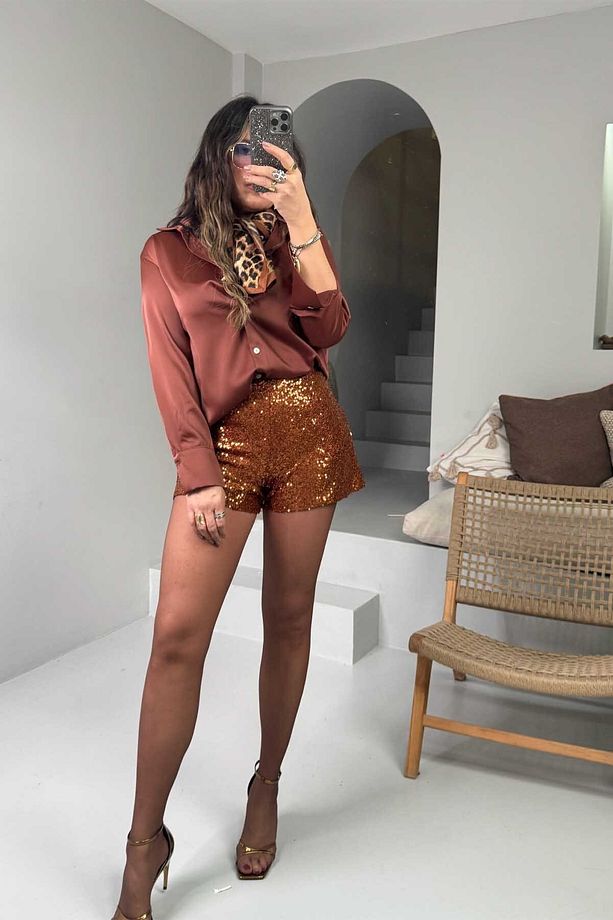 Zr Payet Şort Taba - 4