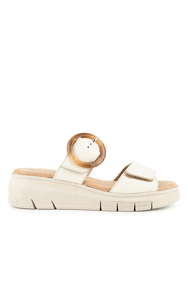 Pigem Anatomic Sole Genuine Leather Women's Slippers