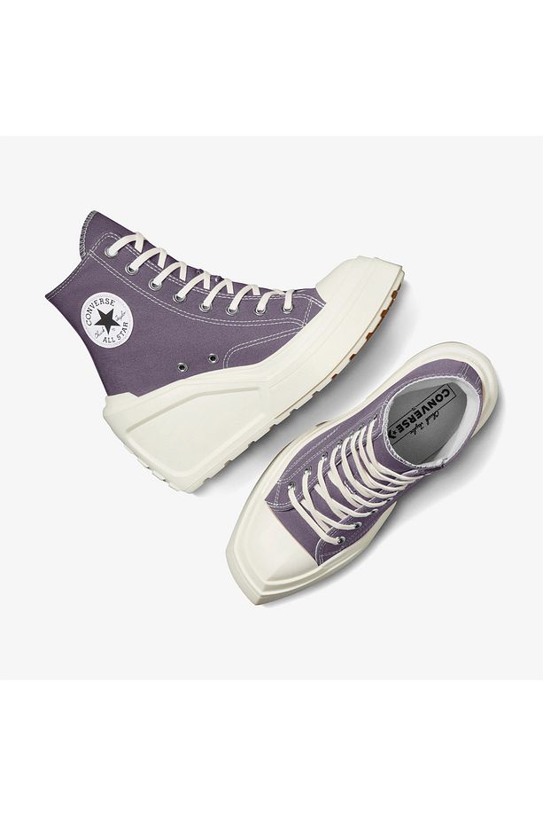 Chuck 70 De Luxe Wedge Unisex Mor Platform Sneaker - 7
