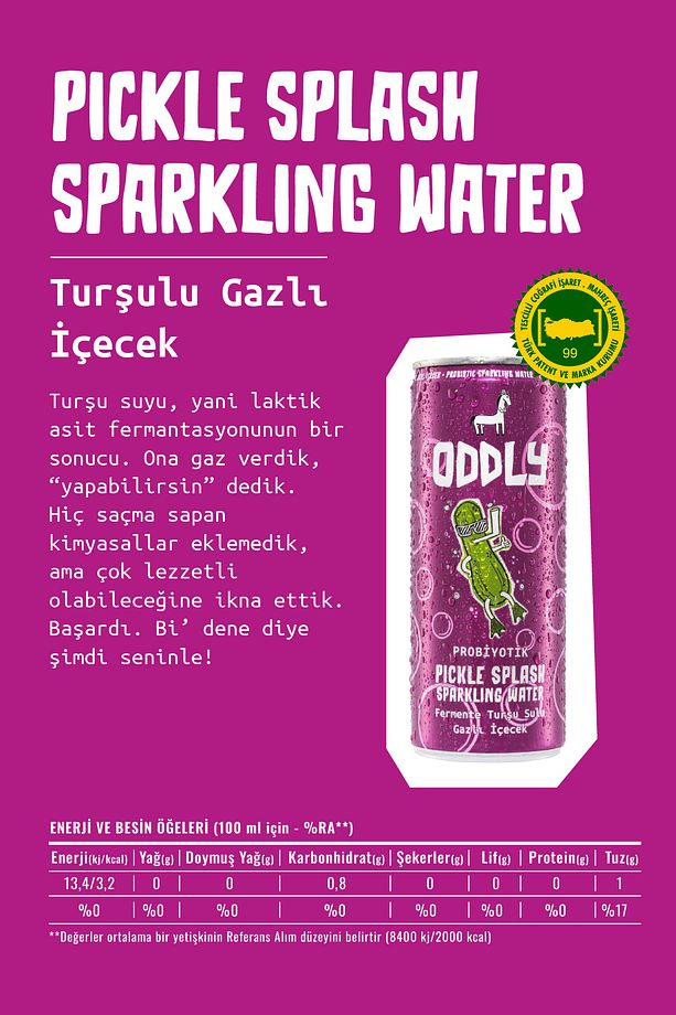 PICKLE SPLASH TURŞU SUYU KUTU 250 ML X 24 ADET - 6