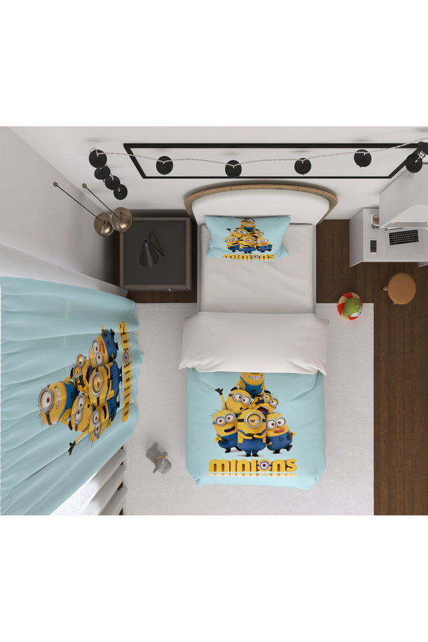 مجموعة غطاء لحاف مينيونز - 4