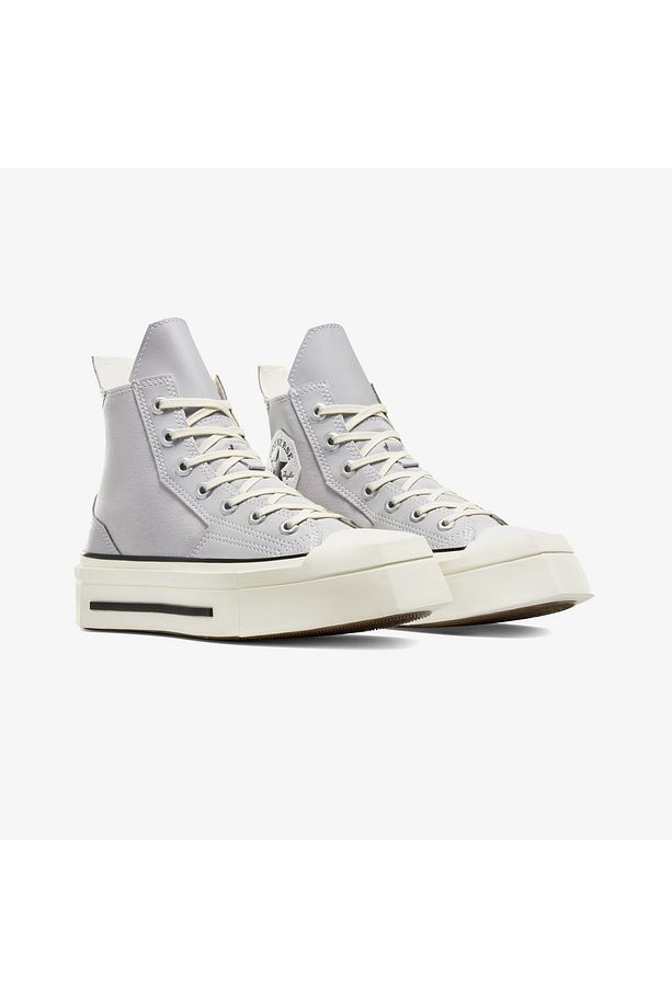 Chuck 70 De Luxe Squared Unisex Gri Platform Sneaker - 2
