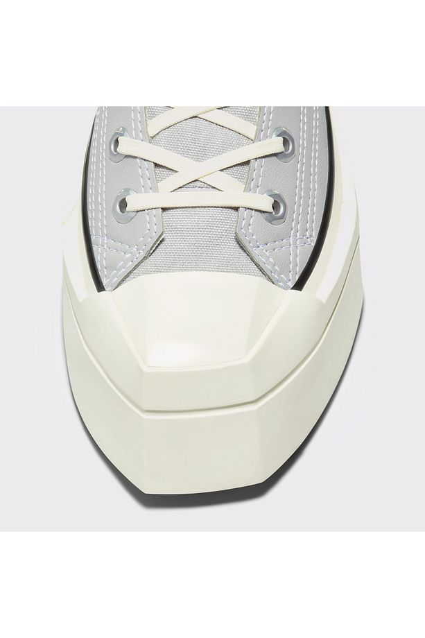 Chuck 70 De Luxe Squared Unisex Gri Platform Sneaker - 8